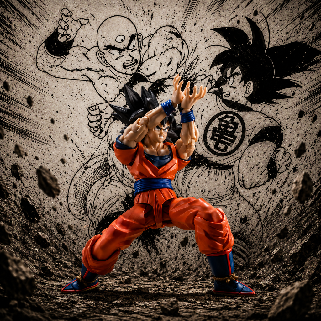 Son Goku Dragon Ball Action Figure - ENISHI HOBBY