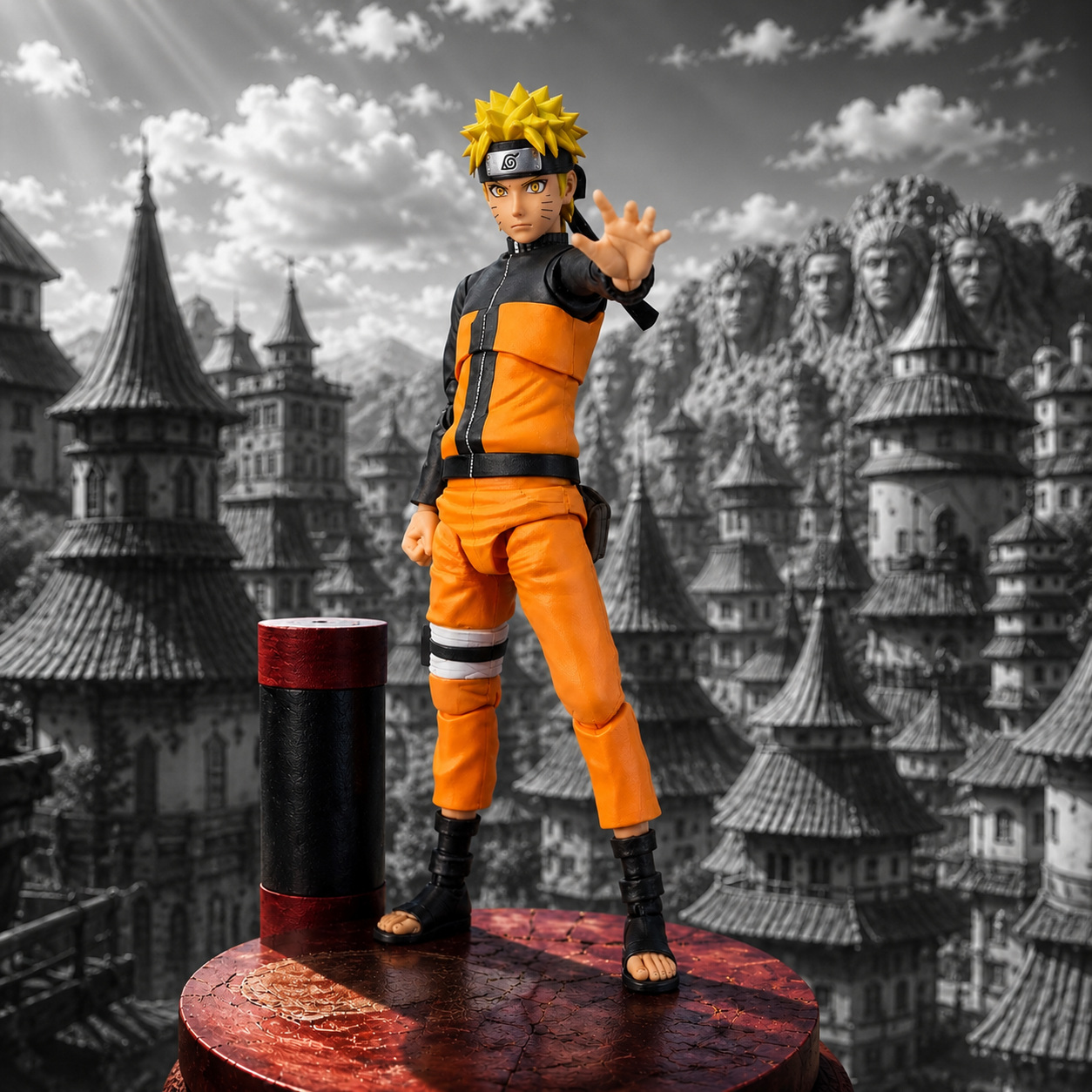 Figuarts ZERO Naruto Uzumaki Sage Mode figure, Naruto Shippuden collectible