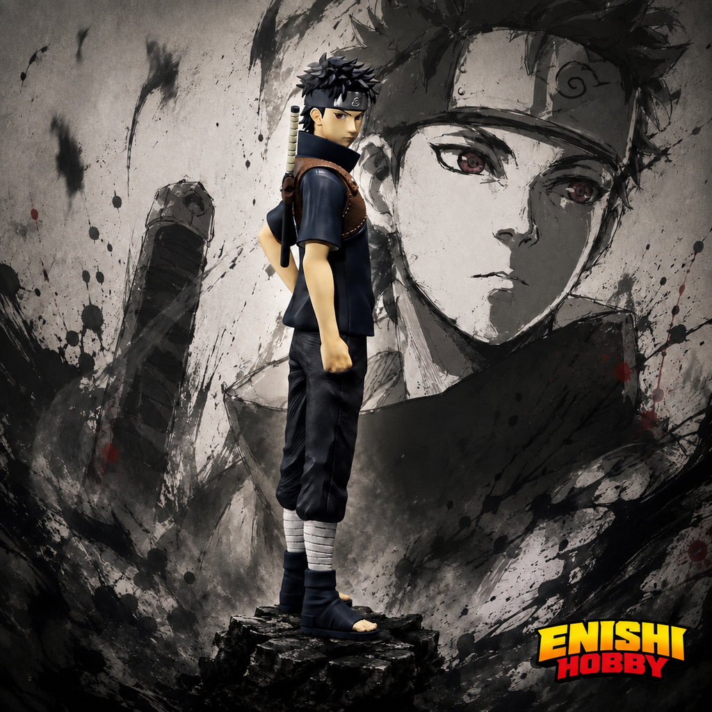 Shisui Uchiha premium action figure front view – NARUTO collectible by ENISHI HOBBY