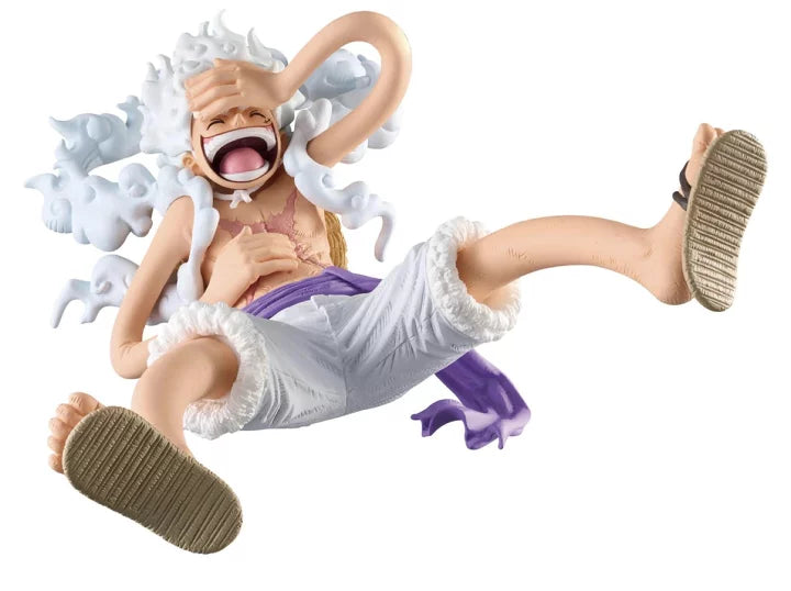 ONE PIECE King of Artist Monkey D. Luffy Gear 5 Figure - Back View
