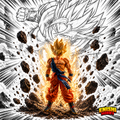 Super Saiyan Son Goku Dragon Ball Z Ichiban Kuji MASTERLISE Prize C figure standing in powerful aura
