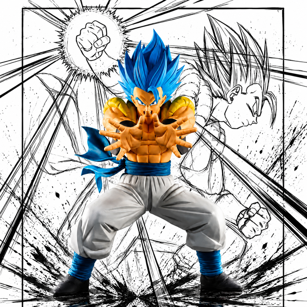 Vegito Dragon Ball Figure Front View - ENISHI HOBBY