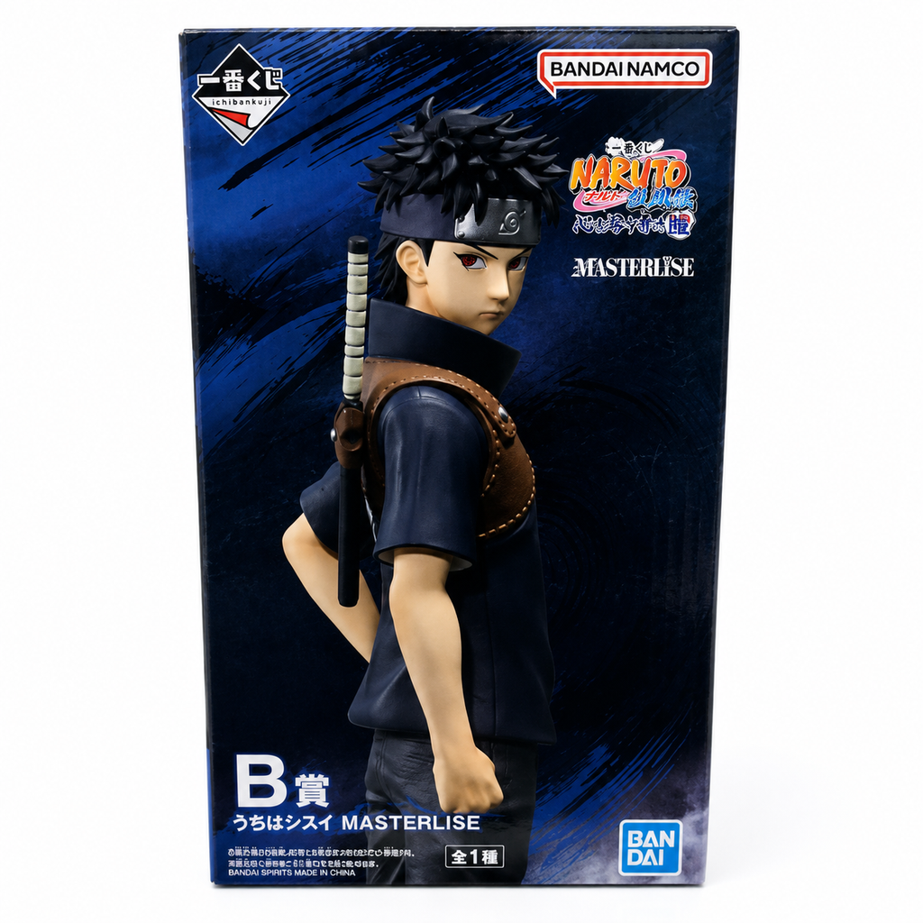 Shisui Uchiha figure close-up detail – premium NARUTO anime figure