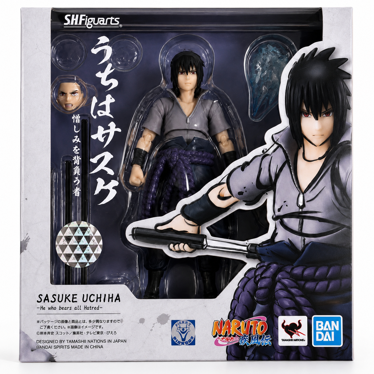 S.H.Figuarts Sasuke Uchiha Replacement Face Parts