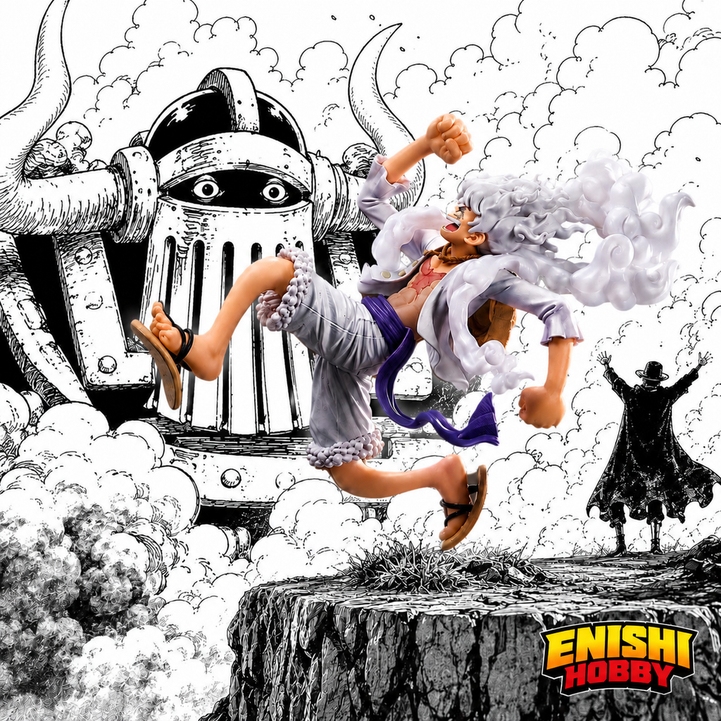 One Piece Ichiban Kuji Beyond the Level A Prize – Monkey D. Luffy Gear 5 Figure Box Front | Bandai